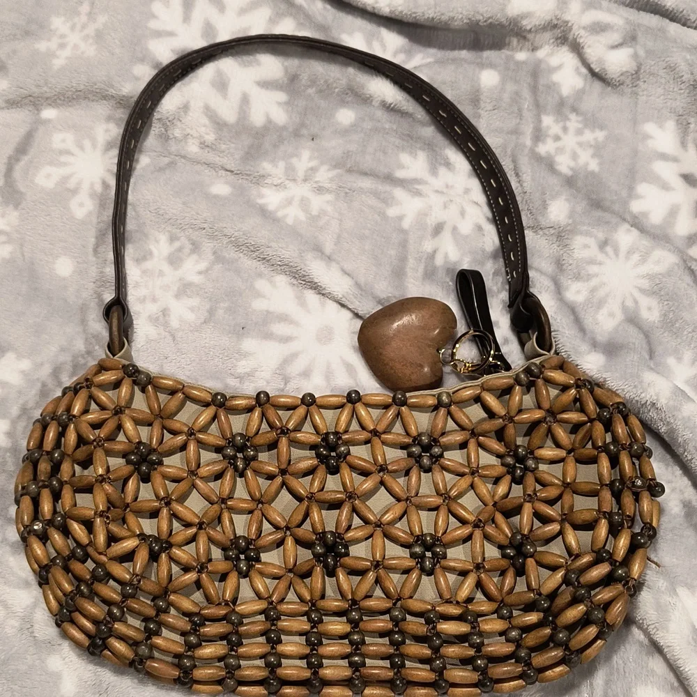 Nine West Wooden Beaded Bag is perfect. 12